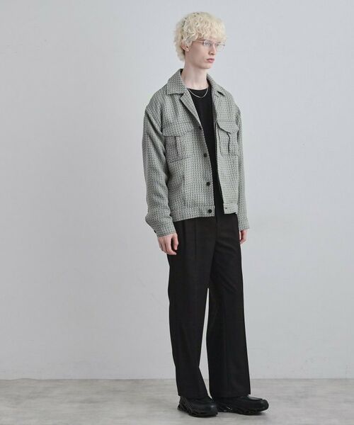 tk.TAKEO KIKUCHI / ティーケー タケオキクチ レザーブルゾン・ジャケット | オフィサージャケット | 詳細8