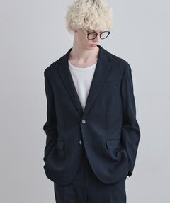 tk.TAKEO KIKUCHI / ティーケー タケオキクチ セットアップ | 【上下2点セット】洗えるピンヘッドストレッチセットアップ/ビジネスOK