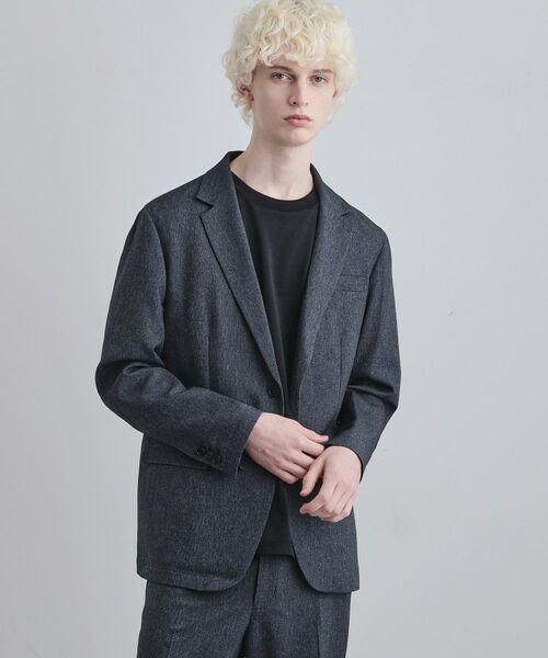 tk.TAKEO KIKUCHI / ティーケー タケオキクチ セットアップ | 【上下2点セット】洗えるピンヘッドストレッチセットアップ/ビジネスOK | 詳細11