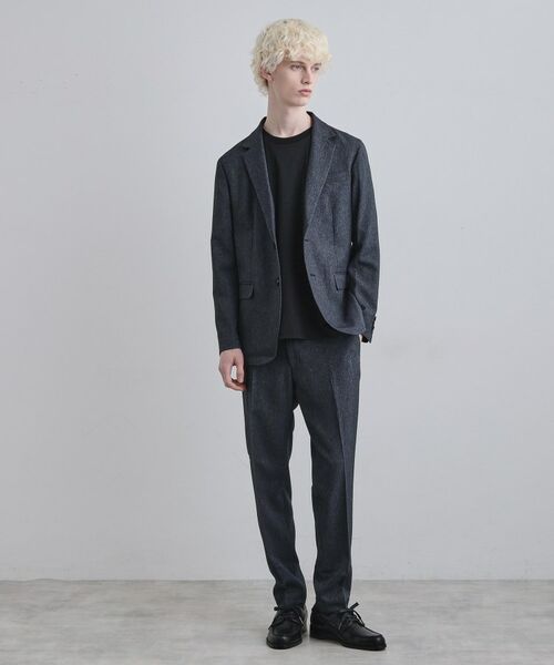 tk.TAKEO KIKUCHI / ティーケー タケオキクチ セットアップ | 【上下2点セット】洗えるピンヘッドストレッチセットアップ/ビジネスOK | 詳細14