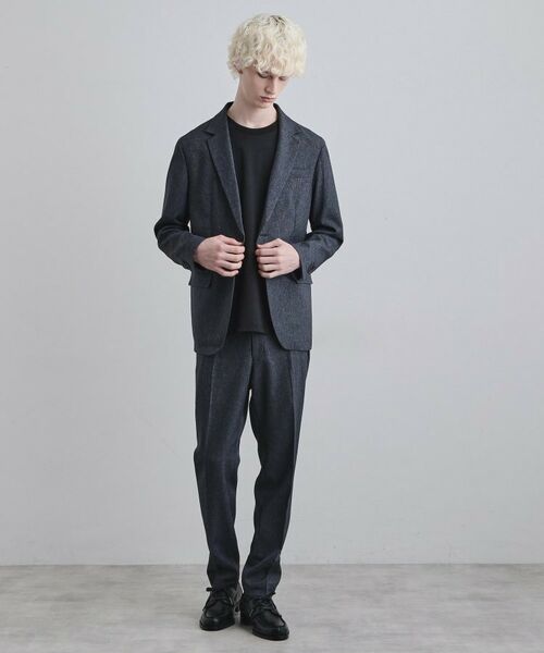 tk.TAKEO KIKUCHI / ティーケー タケオキクチ セットアップ | 【上下2点セット】洗えるピンヘッドストレッチセットアップ/ビジネスOK | 詳細15