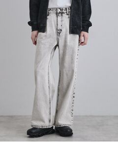 ワイドストレートレッグデニム