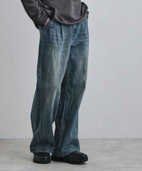 tk.TAKEO KIKUCHI / ティーケー タケオキクチ デニムパンツ | ワイドストレートレッグデニム | 詳細10
