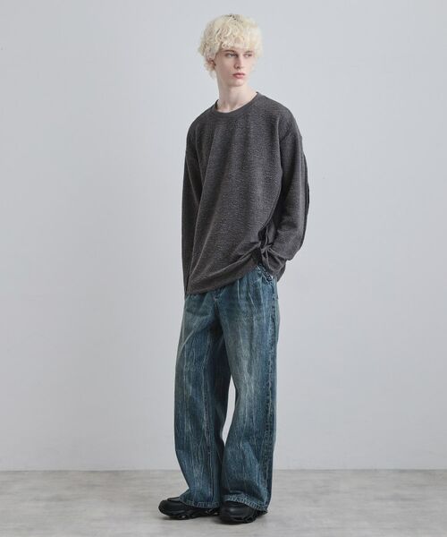 tk.TAKEO KIKUCHI / ティーケー タケオキクチ デニムパンツ | ワイドストレートレッグデニム | 詳細11