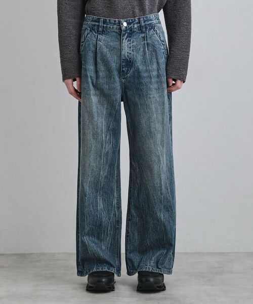 tk.TAKEO KIKUCHI / ティーケー タケオキクチ デニムパンツ | ワイドストレートレッグデニム | 詳細14