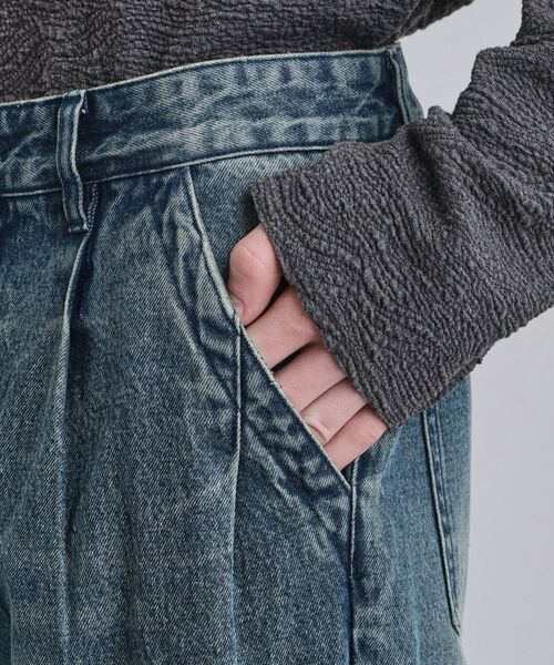 tk.TAKEO KIKUCHI / ティーケー タケオキクチ デニムパンツ | ワイドストレートレッグデニム | 詳細18