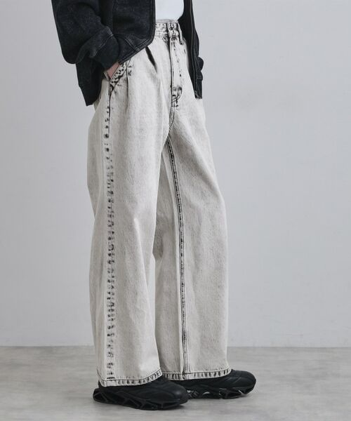 tk.TAKEO KIKUCHI / ティーケー タケオキクチ デニムパンツ | ワイドストレートレッグデニム | 詳細2