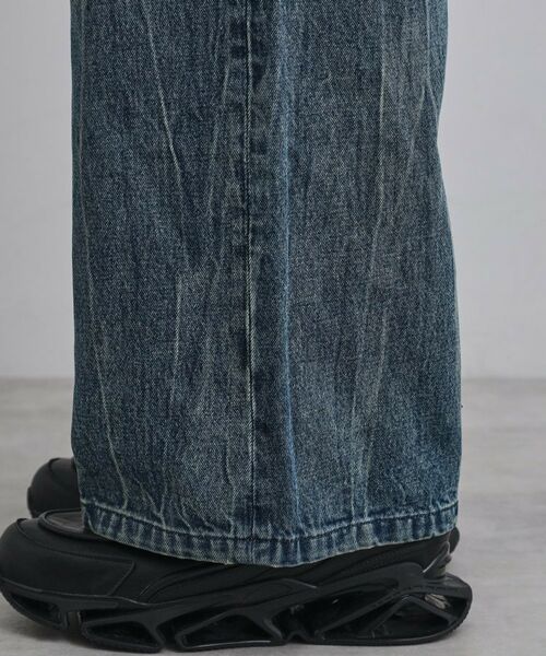 tk.TAKEO KIKUCHI / ティーケー タケオキクチ デニムパンツ | ワイドストレートレッグデニム | 詳細20
