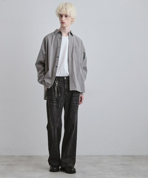 tk.TAKEO KIKUCHI / ティーケー タケオキクチ デニムパンツ | ワイドストレートレッグデニム | 詳細7