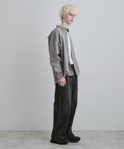 tk.TAKEO KIKUCHI / ティーケー タケオキクチ デニムパンツ | ワイドストレートレッグデニム | 詳細8
