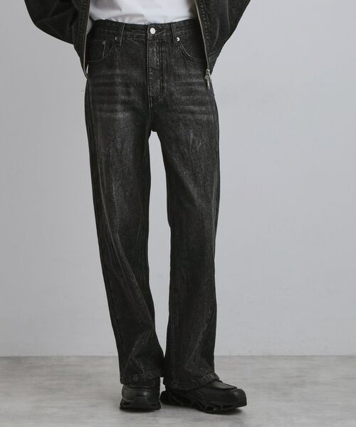tk.TAKEO KIKUCHI / ティーケー タケオキクチ デニムパンツ | ストレートレッグデニム（ブラック(019)）