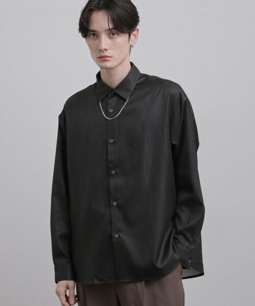 tk.TAKEO KIKUCHI / ティーケー タケオキクチ シャツ・ブラウス | 【ネックレス付き】プリントシャツ | 詳細9