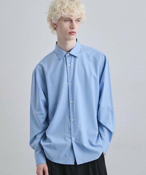 tk.TAKEO KIKUCHI / ティーケー タケオキクチ シャツ・ブラウス | スタンダードシャツ（ブルー(092)）
