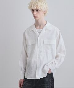 tk.TAKEO KIKUCHI / ティーケー タケオキクチ シャツ・ブラウス | シアーストライプシャツ