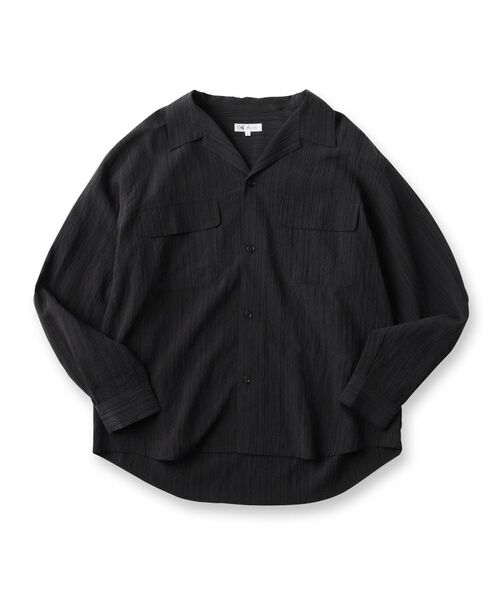tk.TAKEO KIKUCHI / ティーケー タケオキクチ シャツ・ブラウス | シアーストライプシャツ | 詳細1