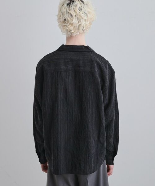 tk.TAKEO KIKUCHI / ティーケー タケオキクチ シャツ・ブラウス | シアーストライプシャツ | 詳細12