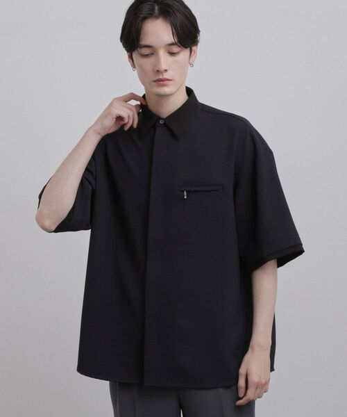 tk.TAKEO KIKUCHI / ティーケー タケオキクチ シャツ・ブラウス | クレリックシャツ | 詳細10