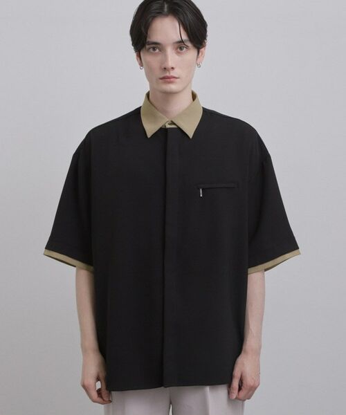 tk.TAKEO KIKUCHI / ティーケー タケオキクチ シャツ・ブラウス | クレリックシャツ | 詳細14