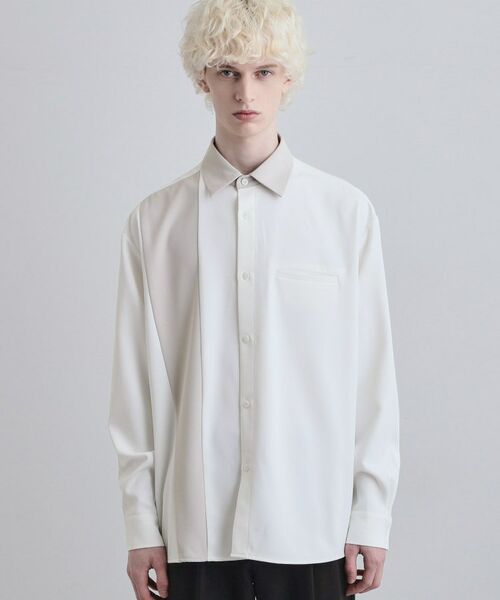 tk.TAKEO KIKUCHI / ティーケー タケオキクチ シャツ・ブラウス | カラーブロックシャツ | 詳細10