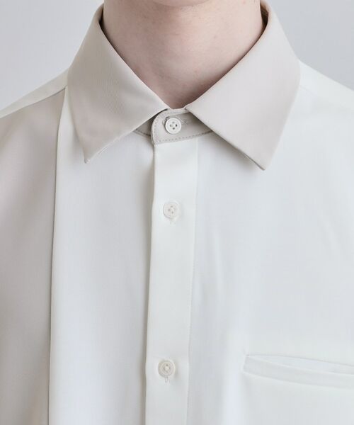 tk.TAKEO KIKUCHI / ティーケー タケオキクチ シャツ・ブラウス | カラーブロックシャツ | 詳細13