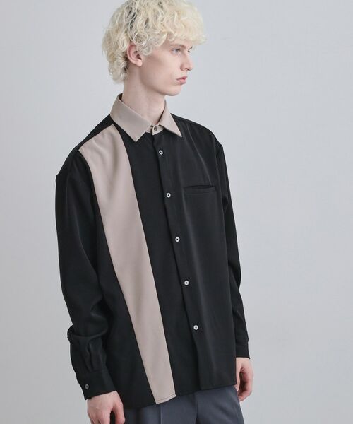 tk.TAKEO KIKUCHI / ティーケー タケオキクチ シャツ・ブラウス | カラーブロックシャツ | 詳細6
