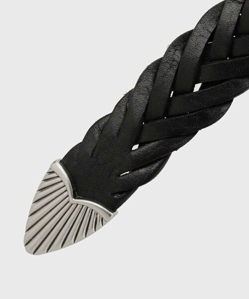 tk.TAKEO KIKUCHI / ティーケー タケオキクチ ベルト・サスペンダー | 【牛革】メッシュウェスタンベルト | 詳細4