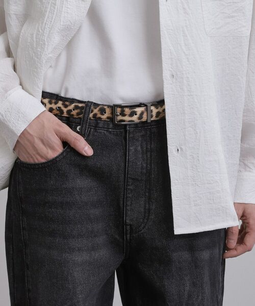 tk.TAKEO KIKUCHI / ティーケー タケオキクチ ベルト・サスペンダー | アニマルリバーナローベルト | 詳細9