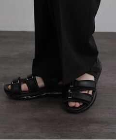 tk.TAKEO KIKUCHI / ティーケー タケオキクチ サンダル | 【4cmUP】クリアソールアソートサンダル