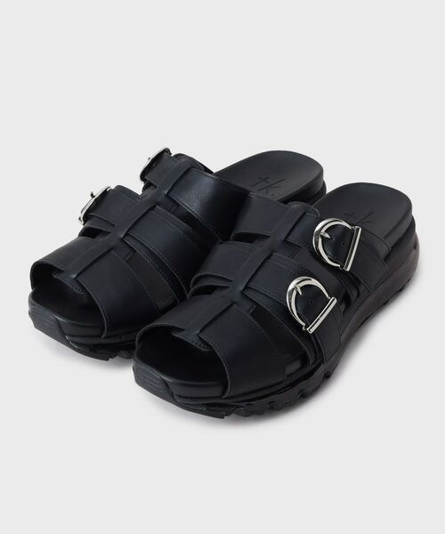 tk.TAKEO KIKUCHI / ティーケー タケオキクチ サンダル | 【4cmUP】クリアソールアソートサンダル | 詳細1