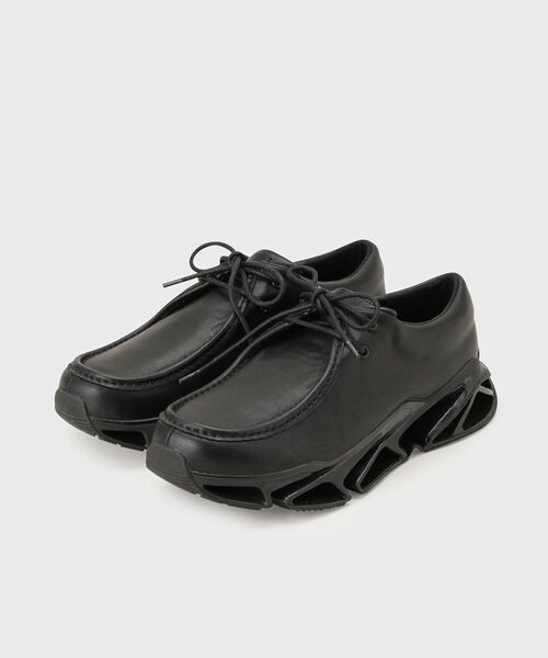 tk.TAKEO KIKUCHI / ティーケー タケオキクチ スニーカー | チロリアンアクションソールスニーカー（ブラック(019)）