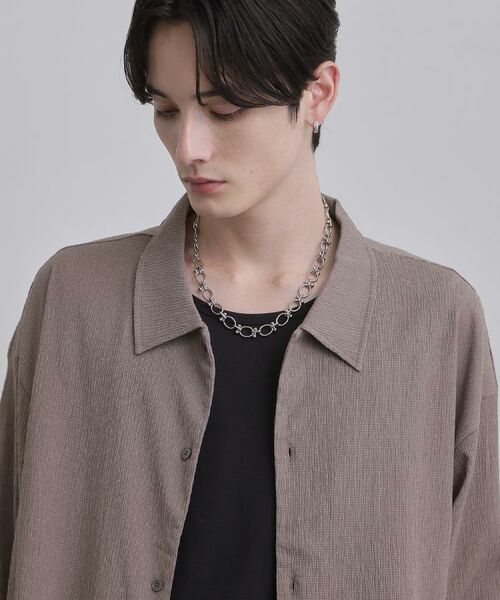 tk.TAKEO KIKUCHI / ティーケー タケオキクチ ネックレス・ペンダント・チョーカー | 【ステンレス】ボールドネックレス | 詳細10