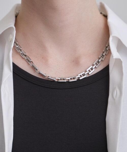 tk.TAKEO KIKUCHI / ティーケー タケオキクチ ネックレス・ペンダント・チョーカー | 【ステンレス】ボールドネックレス（シルバー(106)）