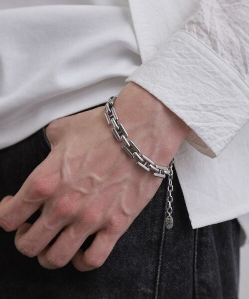 tk.TAKEO KIKUCHI / ティーケー タケオキクチ ブレスレット・バングル | 【ステンレス】ボールドアソートブレスレット（シルバー(106)）