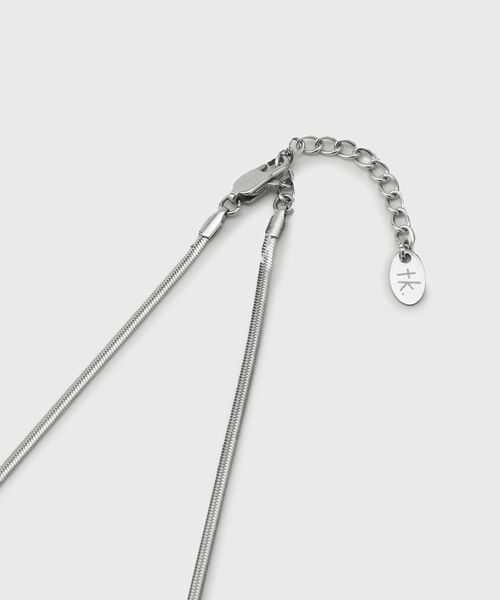 tk.TAKEO KIKUCHI / ティーケー タケオキクチ ネックレス・ペンダント・チョーカー | ステンレスナロースネークネックレス | 詳細3