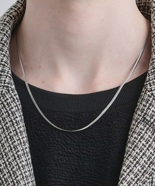 tk.TAKEO KIKUCHI / ティーケー タケオキクチ ネックレス・ペンダント・チョーカー | ステンレスナロースネークネックレス | 詳細6