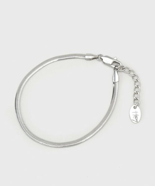 tk.TAKEO KIKUCHI / ティーケー タケオキクチ ブレスレット・バングル | ステンレスナロースネークブレスレット | 詳細1
