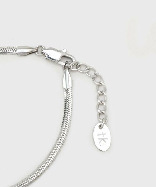 tk.TAKEO KIKUCHI / ティーケー タケオキクチ ブレスレット・バングル | ステンレスナロースネークブレスレット | 詳細3