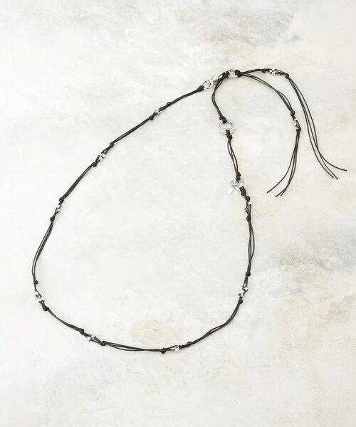 tk.TAKEO KIKUCHI / ティーケー タケオキクチ ネックレス・ペンダント・チョーカー | 【3WAY】コードアクセサリー | 詳細1