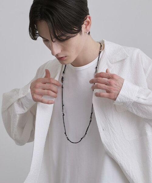 tk.TAKEO KIKUCHI / ティーケー タケオキクチ ネックレス・ペンダント・チョーカー | 【3WAY】コードアクセサリー | 詳細11