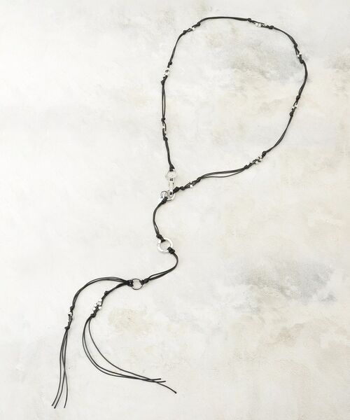 tk.TAKEO KIKUCHI / ティーケー タケオキクチ ネックレス・ペンダント・チョーカー | 【3WAY】コードアクセサリー | 詳細3