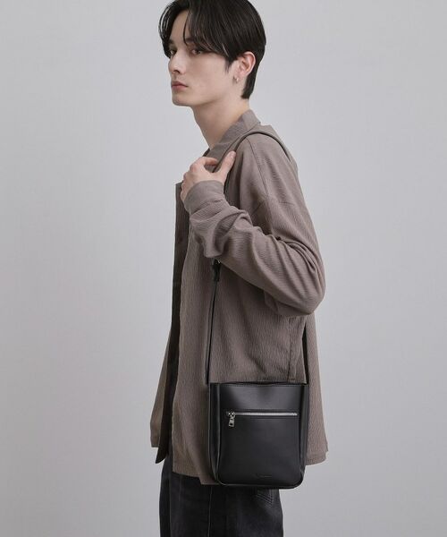 tk.TAKEO KIKUCHI / ティーケー タケオキクチ ショルダーバッグ | ソレッタミニショルダーバッグ（ブラック(019)）