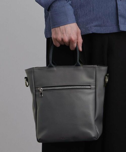 tk.TAKEO KIKUCHI / ティーケー タケオキクチ ショルダーバッグ | 2WAYミニショルダーバッグ（グレー(012)）