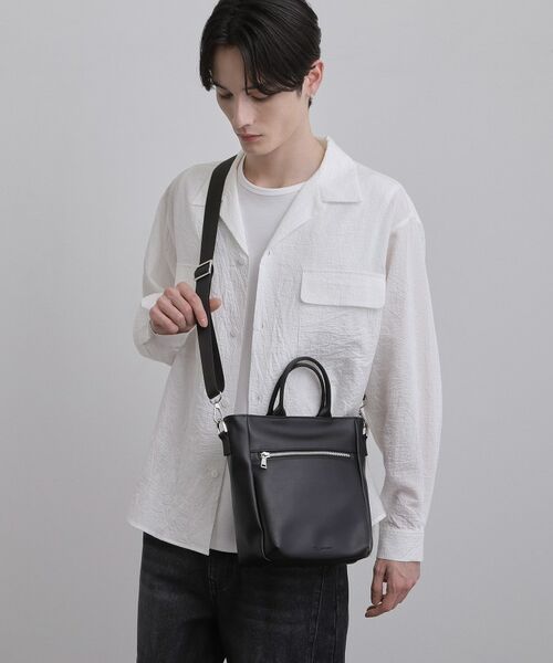 tk.TAKEO KIKUCHI / ティーケー タケオキクチ ショルダーバッグ | 2WAYミニショルダーバッグ（ブラック(019)）