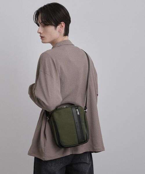 tk.TAKEO KIKUCHI / ティーケー タケオキクチ ショルダーバッグ | 【保冷】ボックスミニショルダーバッグ（グリーン(023)）