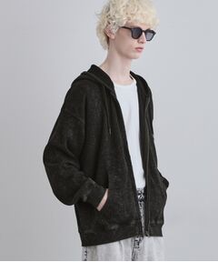 tk.TAKEO KIKUCHI / ティーケー タケオキクチ パーカー | ヴィンテージワッフルジップパーカー