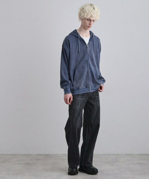 tk.TAKEO KIKUCHI / ティーケー タケオキクチ パーカー | ヴィンテージワッフルジップパーカー | 詳細10