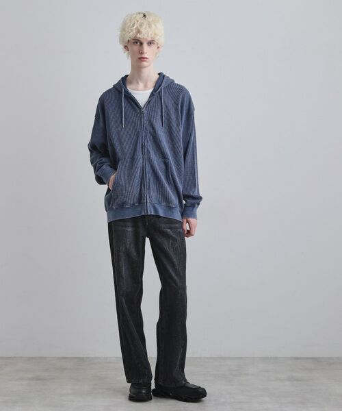 tk.TAKEO KIKUCHI / ティーケー タケオキクチ パーカー | ヴィンテージワッフルジップパーカー | 詳細11