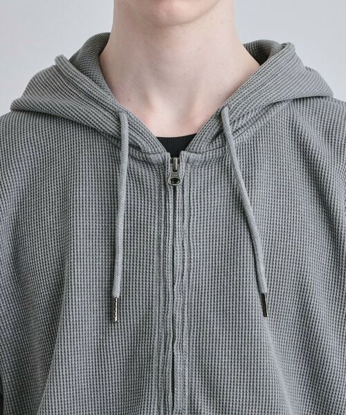 tk.TAKEO KIKUCHI / ティーケー タケオキクチ パーカー | ヴィンテージワッフルジップパーカー | 詳細16