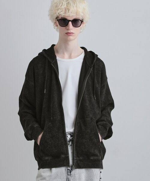 tk.TAKEO KIKUCHI / ティーケー タケオキクチ パーカー | ヴィンテージワッフルジップパーカー | 詳細5