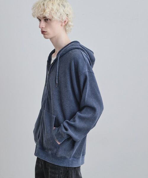 tk.TAKEO KIKUCHI / ティーケー タケオキクチ パーカー | ヴィンテージワッフルジップパーカー | 詳細9